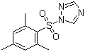 N-Mesitylenesulfonyl-1,2,4-triazole molecular structure (CAS 54230-59-0)
