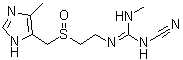 (±)-西咪替丁 S-氧化物分子结构 (CAS 54237-72-8)