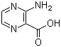 3-Aminopyrazine-2-carboxylic acid molecular structure (CAS 5424-01-1)