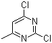 2,4-Dichloro-6-methylpyrimidine  molecular structure (CAS 5424-21-5)