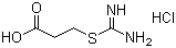 structure of CAS# 5425-78-5, S-Carboxyethylisothiuronium chloride;Carboxyethylisothiuronium chloride; ATP