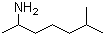 1,5-Dimethylhexylamine molecular structure (CAS 543-82-8)