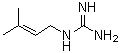 3-Methyl-2-butenylguanidine molecular structure (CAS 543-83-9)