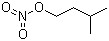 structure of CAS# 543-87-3, Isopentyl nitrate;3-Methylbutyl nitrate; Iso-Amylnitrate; Isoamyl nitrate