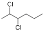 2,3-二氯己烷分子结构 (CAS 54305-87-2)