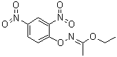 N-(2,4-Dinitrophenoxy)acetimidic acid ethyl ester molecular structure (CAS 54322-32-6)
