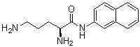 (2S)-2,5-Diamino-N-2-naphthalenylpentanamide molecular structure (CAS 54322-77-9)