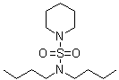 N,N-Dibutyl-1-piperidinesulfonamide molecular structure (CAS 5433-42-1)