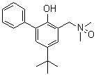5-叔丁基-3-[(二甲基氧代氨基)甲基]-[1,1'-联苯]-2-醇分子结构 (CAS 5434-59-3)