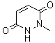 1,2-Dihydro-1-methyl-3,6-pyridazinedione molecular structure (CAS 5436-01-1)