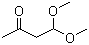 Acetylacetaldehyde dimethyl acetal molecular structure (CAS 5436-21-5)