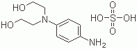 N,N-Bis(2-hydroxyethyl)-p-phenylenediamine sulphate molecular structure (CAS 54381-16-7)