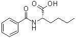 N-Benzoyl-L-norleucine molecular structure (CAS 54430-46-5)
