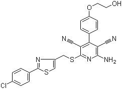 结构式 CAS# 544417-40-5, 卡帕诺生