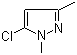 5-Chloro-1,3-dimethylpyrazole molecular structure (CAS 54454-10-3)