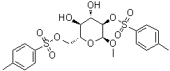 Methyl alpha-D-glucopyranoside 2,6-bis(4-methylbenzenesulfonate) molecular structure (CAS 54497-89-1)