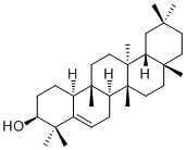 5-Glutinen-3-ol molecular structure (CAS 545-24-4)