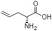 structure of CAS# 54594-06-8, D-Allylglycine;(R)-2-Amino-4-pentenoic acid