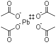 四乙酸铅分子结构 (CAS 546-67-8)