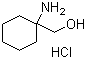(1-氨基环己基)甲醇盐酸盐分子结构 (CAS 5460-68-4)