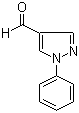 structure of CAS# 54605-72-0, 1-Phenyl-1H-pyrazole-4-carboxaldehyde