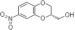 [(2S)-7-硝基-2H,3H-苯并-1,4-二氧杂环己烷-2-基]甲醇分子结构 (CAS 546072-97-3)