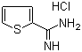 结构式 CAS# 54610-70-7, 噻酚-2-甲脒盐酸盐