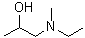 1-(乙基甲基氨基)-2-丙醇分子结构 (CAS 5464-15-3)