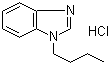 1-丁基-1H-苯并咪唑盐酸盐分子结构 (CAS 5465-30-5)