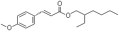 对甲氧基肉桂酸辛酯分子结构 (CAS 5466-77-3)