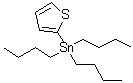 structure of CAS# 54663-78-4, Tributyl(2-thiophenyl)tin;5-(Tributylstannyl)thiophene; Tri-n-butyl-2-thienyltin; Tributyl(2-thienyl)tin; Tributyl(2-thiophenyl)tin; Tributyl(thiophen-2-yl)stannate; Tributyl(thiophene-2-yl)stannane; Tributylthiophen-2-ylstannane