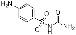 structure of CAS# 547-44-4, Sulfaurea;Sulphacarbamide; Sulphaurea; Uractyl; Uramid; Urenil; Urosulfan; Urosulfane; [(p-Aminophenyl)sulfonyl]urea; p-Aminobenzenesulfonylurea; A 435; A 435 (amide); Euvernil; N-Sulfanilcarbamide; NSC 78438; NSC 78438Q