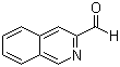 结构式 CAS# 5470-80-4, 异喹啉-3-甲醛; 3-异喹啉甲醛