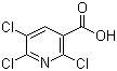 结构式 CAS# 54718-39-7, 2,5,6-三氯烟酸