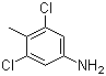 3,5-二氯-4-甲基苯胺分子结构 (CAS 54730-35-7)