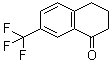 7-三氟甲基-1-四氢萘酮分子结构 (CAS 54752-50-0)