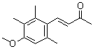 4-(4-Methoxy-2,3,6-trimethylphenyl)but-3-en-2-one molecular structure (CAS 54757-47-0)