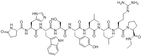 L-亮氨酰6-亮氨酰丙基内酯分子结构 (CAS 54785-87-4)