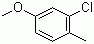 2-Chloro-4-methoxy-1-methylbenzene molecular structure (CAS 54788-38-4)