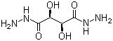 酒石酸二酰肼分子结构 (CAS 54789-92-3)