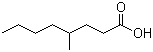 4-甲基辛酸分子结构 (CAS 54947-74-9)