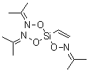 乙烯基三(丙酮肟基)硅烷分子结构 (CAS 54948-34-4)