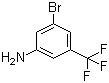 structure of CAS# 54962-75-3, 3-Amino-5-bromobenzotrifluoride;3-bromo-5-(trifluoromethyl)aniline