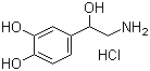 DL-正肾上腺素盐酸盐分子结构 (CAS 55-27-6)