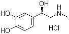 L-Epinephrine hydrochloride molecular structure (CAS 55-31-2)