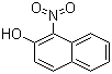 结构式 CAS# 550-60-7, 1-硝基-2-羟基萘