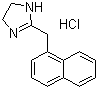 Naphazoline hydrochloride molecular structure (CAS 550-99-2)