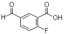 2-Fluoro-5-formylbenzoic acid molecular structure (CAS 550363-85-4)