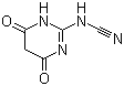 4,6-二羟基-2-氰基氨基嘧啶分子结构 (CAS 55067-10-2)