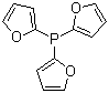 三(2-呋喃基)膦分子结构 (CAS 5518-52-5)